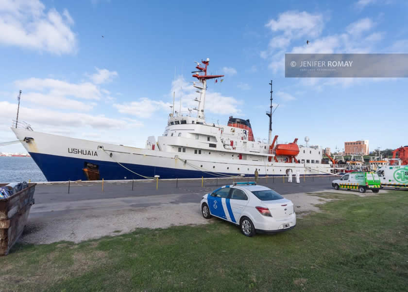 Dieron negativo de coronavirus los seis tripulantes del crucero Ushuaia 