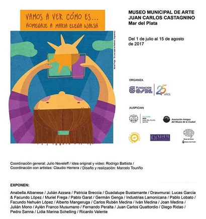 VAMOS A VER CÓMO ES… HOMENAJE MARIA ELENA WALSH en MUSEO CASTAGNINO