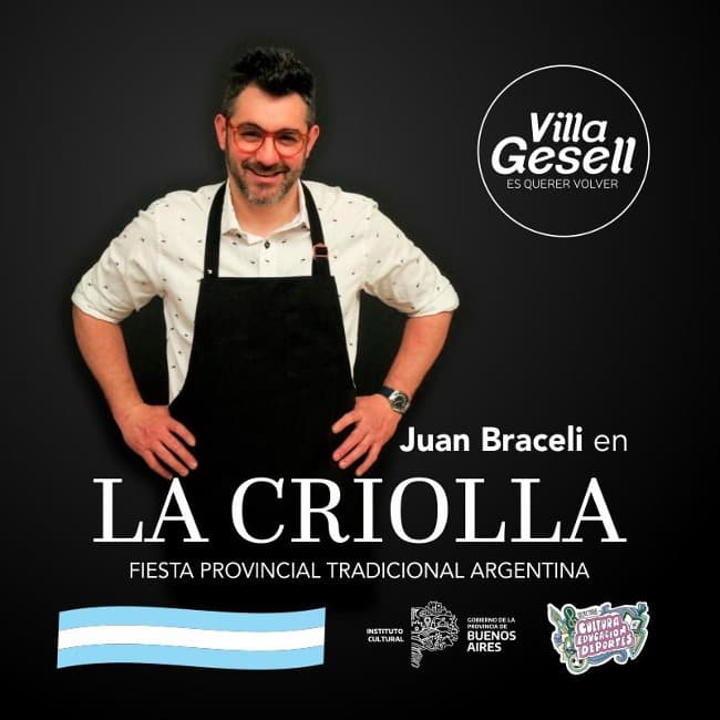 Llega la Criolla y contará con la presencia de Juan Braceli