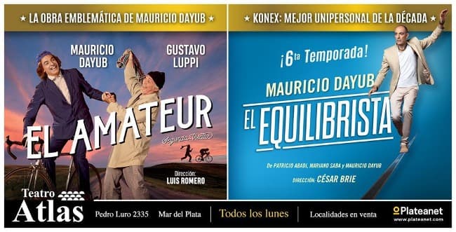 Mauricio Dayub regresa a la Temporada 2024 con “El Equilibrista” y “El Amateur”