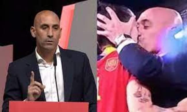 Qué decisión tomó la FIFA con Rubiales por su beso no consentido a una futbolista