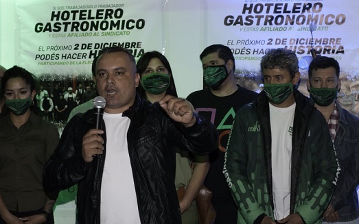 Santín: «el sindicato durmió toda la pandemia y despierta por la elección»