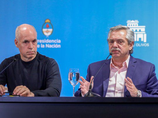 Fernández y Larreta, jefes de su campaña