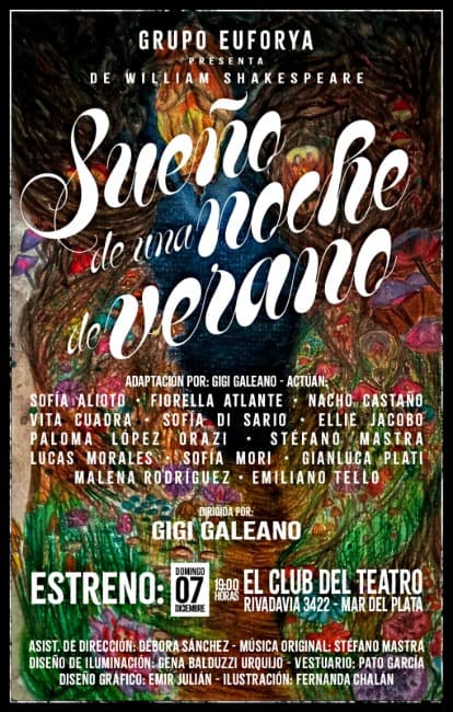 Leia Sueño de una noche de verano – Adaptación contemporánea en el Club del Teatro