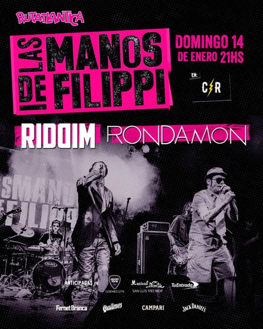 LMF, Riddim y Rondamon Juntos en Casa Rock