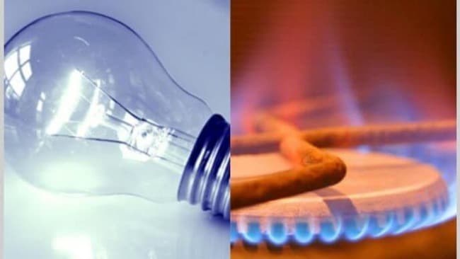 Aumentan la luz y el gas