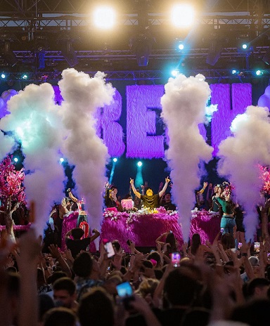 La Bresh festeja carnaval en Mar del Plata
