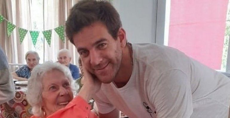 Ídolo de Tandil:  Del Potro y el enorme gesto para hacer felices a 20 abuelos de un hogar 