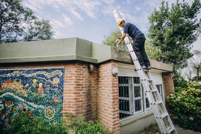 El Municipio realiza tareas de mejora y mantenimiento en el Jardín N°3 Ceferino Namuncurá