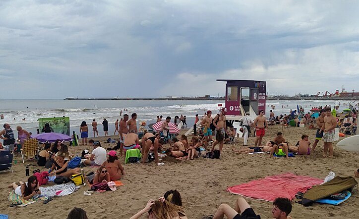 Alerta amarilla por vientos en Mar del Plata