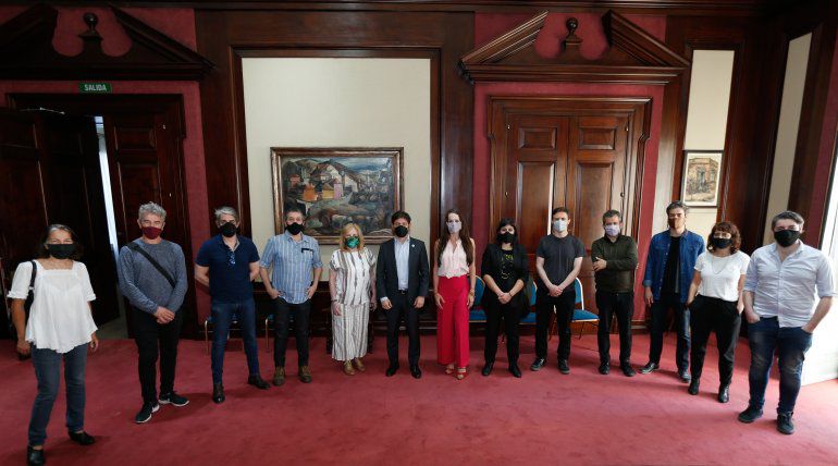Temporada Teatral: Kicillof y Costa se reunieron con representantes del sector 
