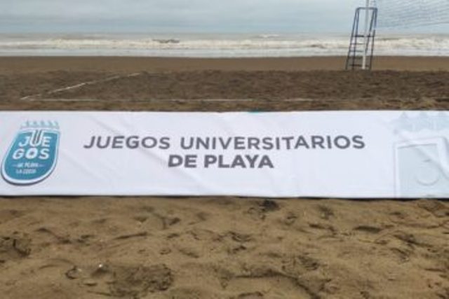 Mar de Ajó recibe en marzo a los Juegos Universitarios de Playa