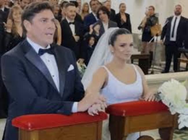 Matías Alé y Martina Vignolo celebraron su casamiento por iglesia en Mar del Plata