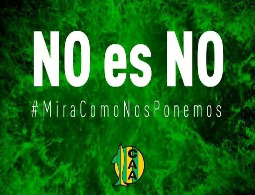 Aldosivi mostró su apoyo al #miracomonosponemos