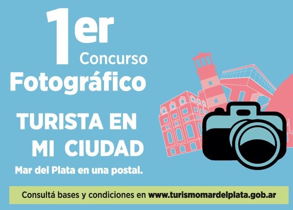 Se lanzó  concurso fotográfico TURISTA EN MI CIUDAD 