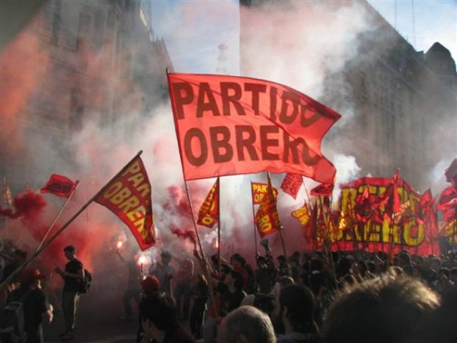 Se moviliza el Partido Obrero