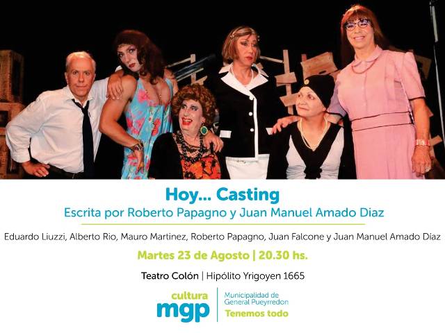 HOY... CASTING vuelve a escena después de una exitosa temporada y cambia de escenario