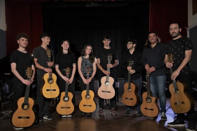 EL ENSAMBLE DE GUITARRAS RECIBE A LA ORQUESTA JUVENIL DE HAMBURGO 