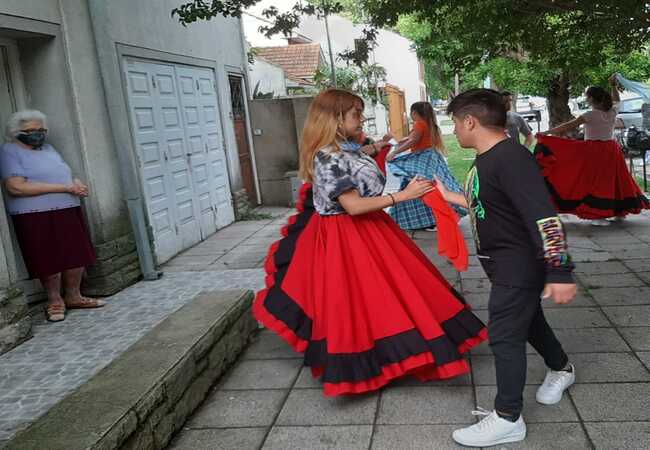 Pandemía: Hermosa sorpresa que le dieron a su abuela de 89 años 