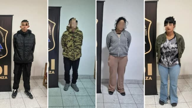Leia Quiénes son los cuatro detenidos por el triple femicidio con sello narco de Florencio Varela