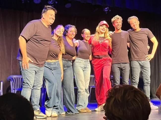 Fátima Florez sorprendió a los Creadores de historias y prometió una impro