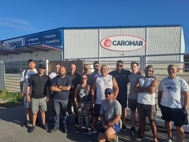 Tras 50 días de acampe los trabajadores de Caromar cobraron sus indemnizaciones 