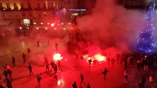 Hinchas galos y de Marruecos se pelearon en Francia luego de la semifinal del Mundial