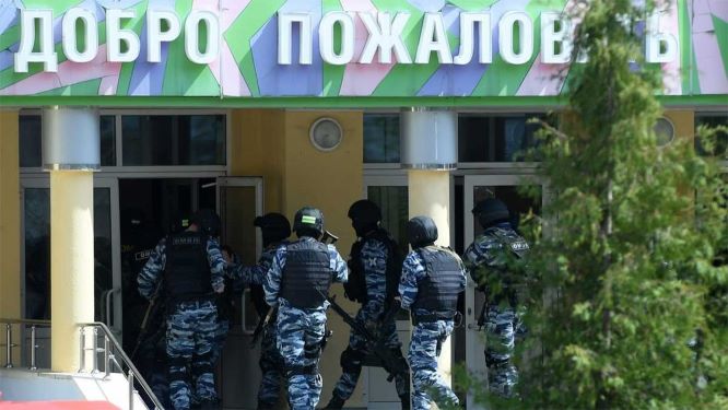 Masacre en una escuela en Rusia 