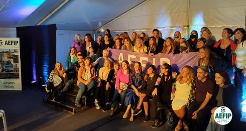 Teatro y debate en el Encuentro Regional de Mujeres organizado por la AEFIP