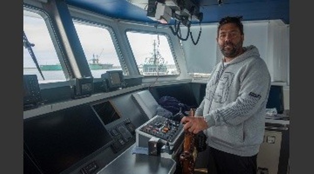 Estuvo 40 días en coma por Covid y hoy es el capitán del pesquero más nuevo del país