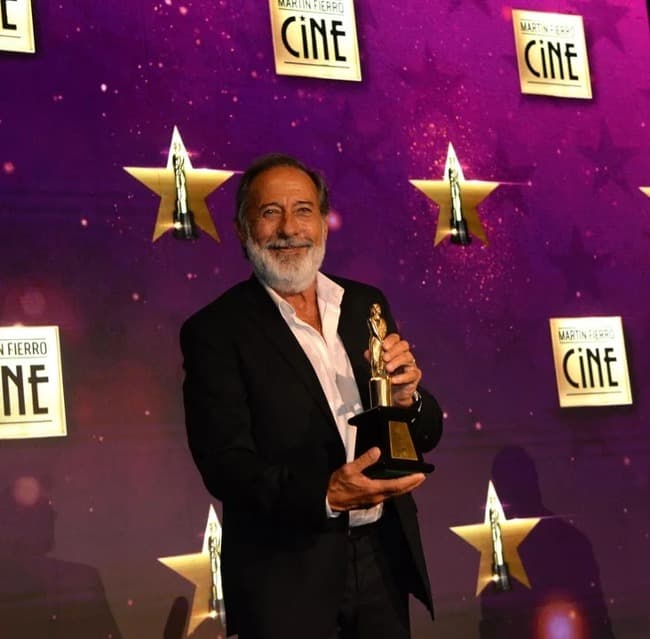 Guillermo Francella se llevó el Martín Fierro de Oro: Hermosa noche, ¿verdad?