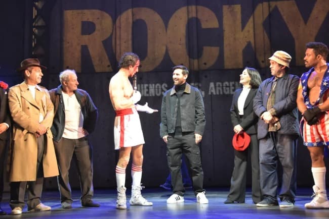 Leia Lionel Messi fue a ver Rocky, la obra de su gran amigo Nicolás Vázquez