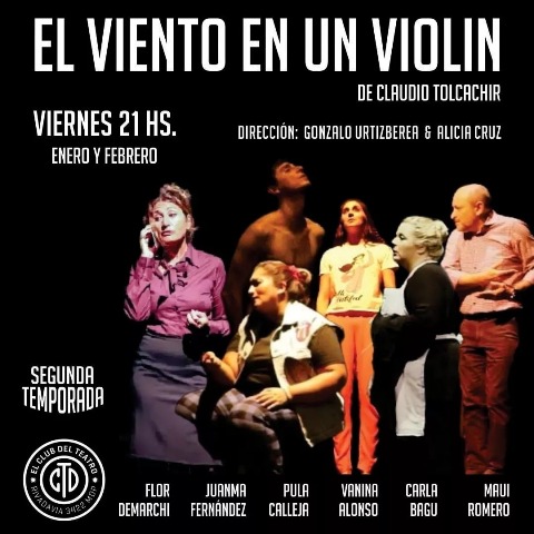 «El viento en un violín» de Claudio Tolcachir vuelve a la Temporada 2023