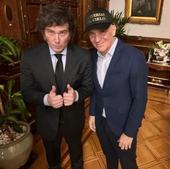 Leia Javier Milei bajó a José Luis Espert y anunció que Santilli encabezará la lista en Provincia