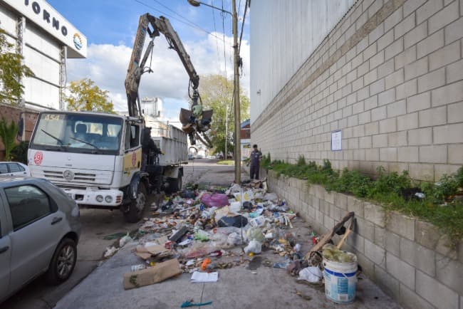  El Municipio levantó más de 22.000 toneladas de residuos de microbasurales 