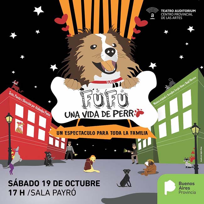 Teatro: Fufu, una vida de perros