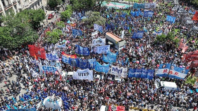 Los gremios de la CGT no pagarán las multas aplicadas por el Gobierno 
