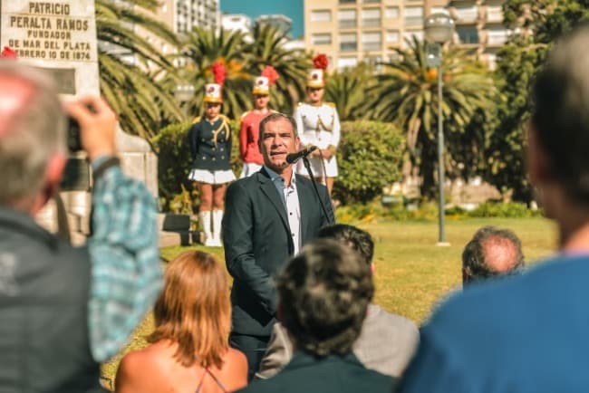 Acto Oficial por el 152ª aniversario de Mar del Plata
