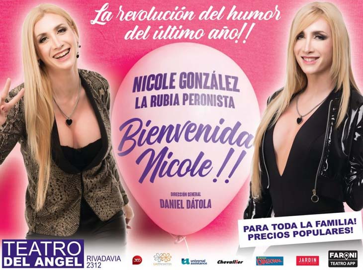 La rubia peronista, tendrá su obra en la ciudad 