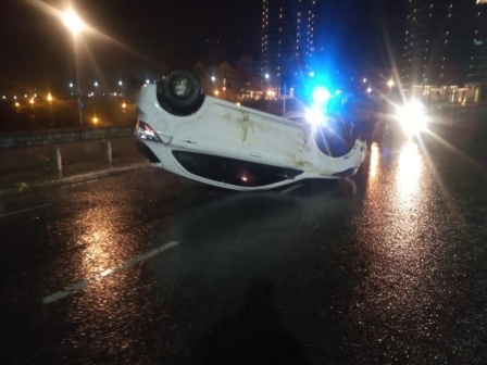 Playa Chica: Accidente de tránsito durante el horario de restricción de circulación 